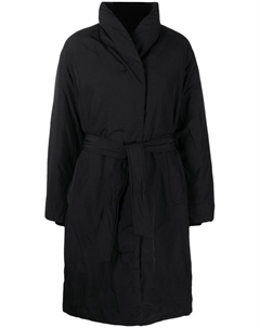 Однобортный пуховик, черный Calvin klein