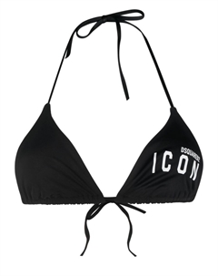 Топ бикини Be Icon, черный Dsquared2