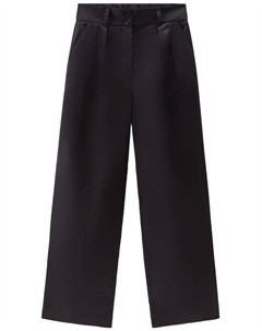 Брюки широкого кроя, черный Woolrich