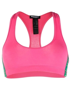 Лиф бикини Icon в стиле колор-блок, розовый Dsquared2