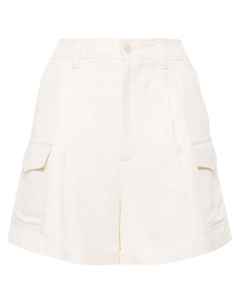 Шорты карго со складками, нейтральный цвет Woolrich