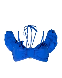 Топ бикини с оборками, синий Isabel marant