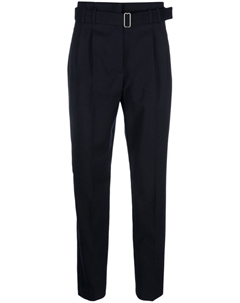 Брюки Anthea строгого кроя с поясом, синий A.p.c.
