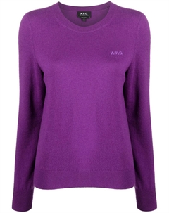 Джемпер Nina из вирджинской шерсти, фиолетовый A.p.c.