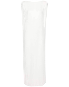 Платье макси Capa с открытой спиной, белый Jacquemus