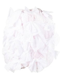 Платье мини с бантом, белый Vivetta