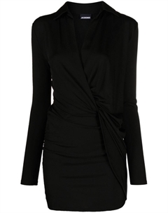 Платье мини из джерси, черный Jacquemus