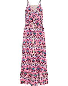 Платье Maxi Mit Allover Print, розовый Izia