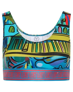 Топ De Zini, синий Carlo colucci