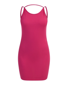 Платье Mini Aus Rippstrick, розовый Mymo