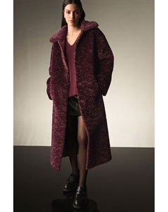 Пальто из плюшевого мишки, красный Next