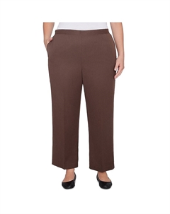 Классические короткие брюки больших размеров, цвет Chocolate Alfred dunner