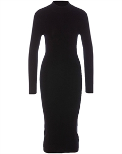 Платье-миди с воротником-стойкой, черный Michael michael kors