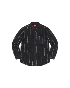 Осень/Зима 2020 Рубашка Унисекс, синий Supreme