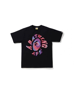 Футболка серии Ape Head унисекс, фуксия A bathing ape®