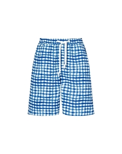 Marni Marni Co-Branding Повседневные шорты унисекс королевского синего цвета, синий Uniqlo