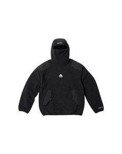 Флисовый пуловер Nike, черный Supreme