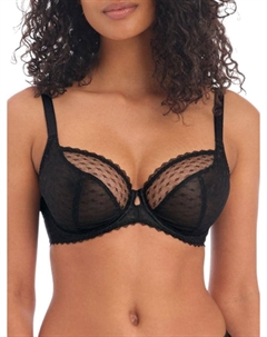 Бюстгальтер с глубоким вырезом Signature, черный Freya