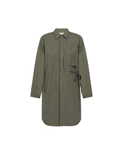 Платье Oversized Long Shirt Dress, зеленый Ambush