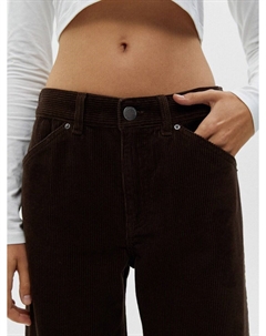 Широкие брюки, цвет Chocolate Pull & bear