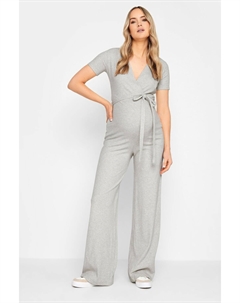 Комбинезон для беременных в рубчик, серый Long tall sally