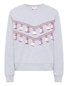 Толстовка, пятнистый серый Izia