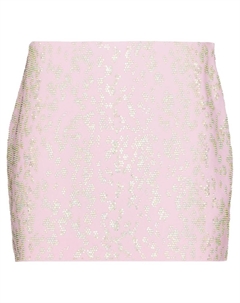 Юбка мини с пайетками, розовый Blumarine