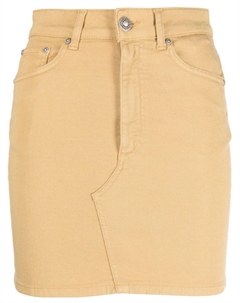 Джинсовая рубашка с нашивкой-логотипом, желтый Dondup