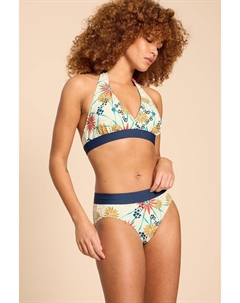 Плавки бикини с контролем живота Valley, белый White stuff