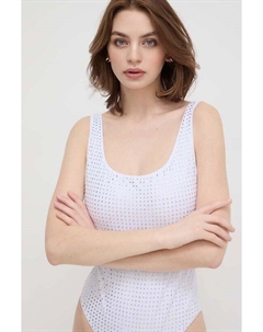 Цельный купальник, белый Guess