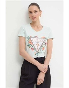 Футболка, бирюзовый Guess
