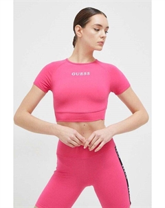 Футболка, розовый Guess