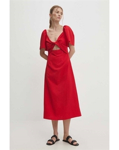 Платье, красный Answear lab