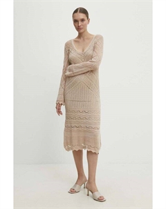 Платье, коричневый Answear lab