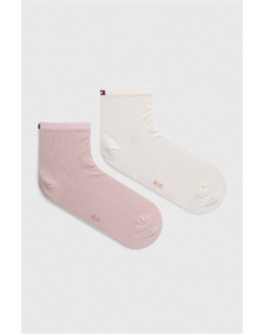 Носки (2 упаковки), розовый Tommy hilfiger