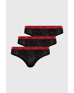 3 пары трусов, черный Hugo