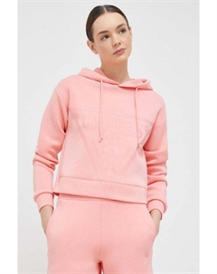 Толстовка с капюшоном, розовый Guess