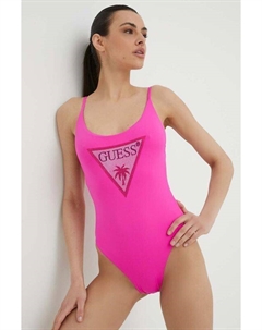 Цельный купальник, розовый Guess