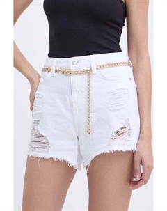 Джинсовые шорты, белый Guess