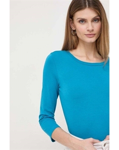 Лонгслив Weekend Max Mara, зеленый Weekend max mara