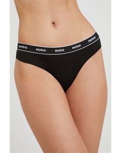 Стринги (3 шт.), черный Hugo
