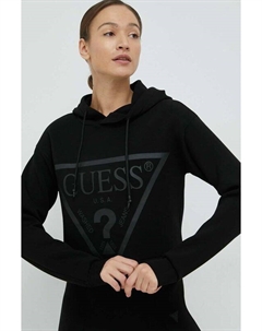 Толстовка с капюшоном, черный Guess