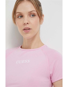 Футболка, розовый Guess