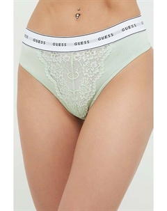 Стринги, зеленый Guess