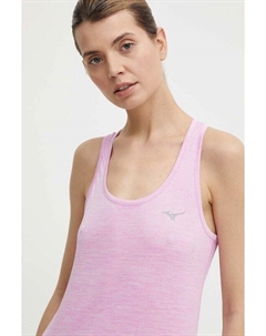 Беговая футболка Impulse Core, розовый Mizuno