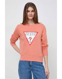 Толстовка с капюшоном, оранжевый Guess