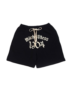Повседневные шорты унисекс, Черный Mitchell and ness
