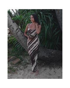 Платье x Loz Vassallo Ocean Maxi Beach, мультиколор 4th & reckless