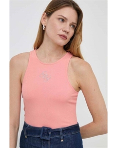 Топ, оранжевый Guess