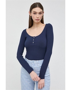 Лонгслив, темно-синий Guess